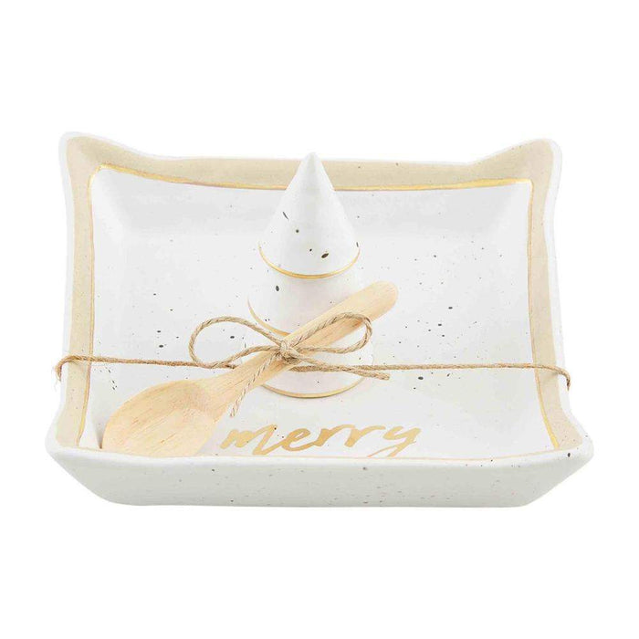 Mud Pie Gold Tree Candy Dish Set
