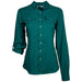 Hooey Women's Sol Deep Lake Long Sleeve Pearl Snap