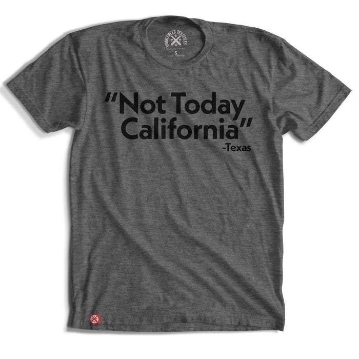 Tumbleweed Texstyles Mens Not Today California Grey Tee