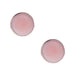 NRS Round Pink Conch Stud Earring