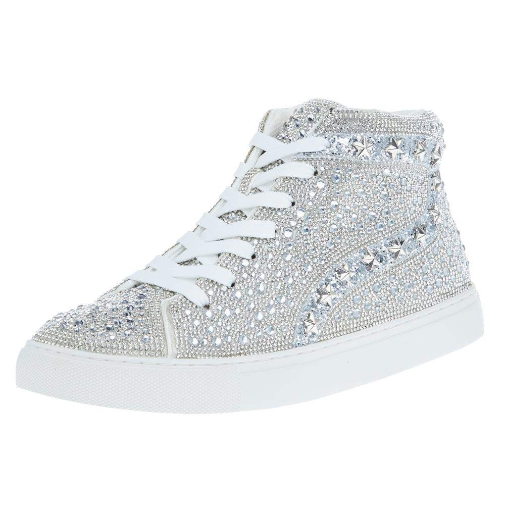 Corkys Footwear Women's Corky Flashy Clear Rhinestone Sneaker â NRS