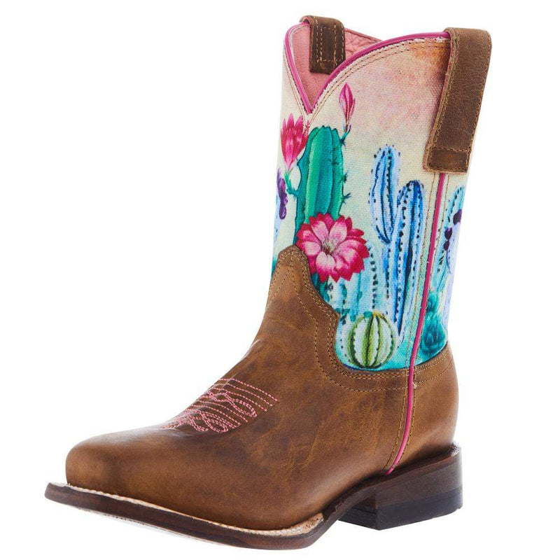 Roper Footwear Kids Cacti Cowgirl Boot