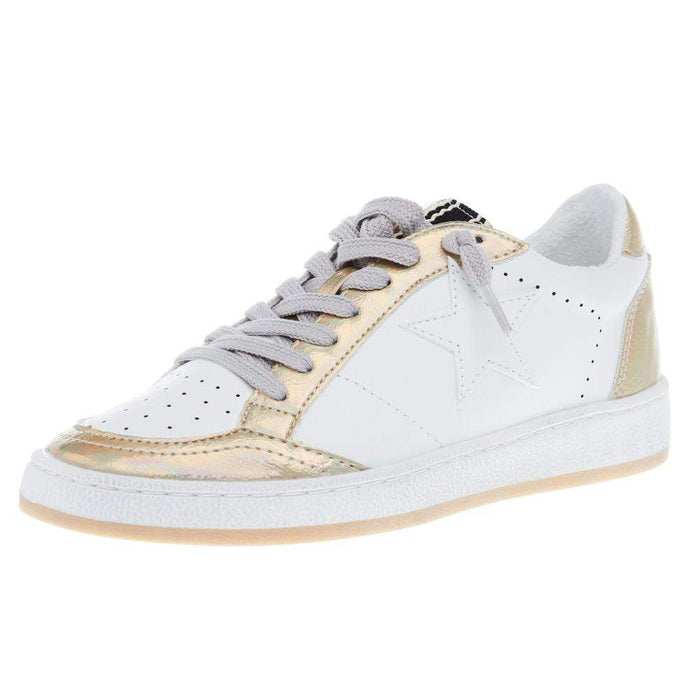 Shu Shop Kids Iridescent Gold Paz Casual Shoe