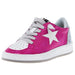 Toddlers Hot Pink and Silver Glitter Paz Casual Shoe