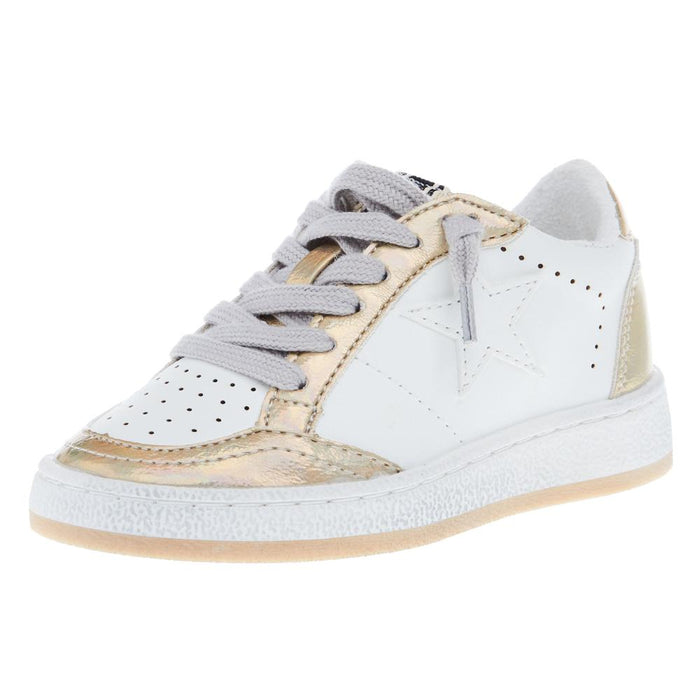 Toddlers Iridescent Gold Paz Casual Shoe