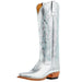 Women's Silver Bullet 15 In Silver Metallic Top Cowgirl Boot