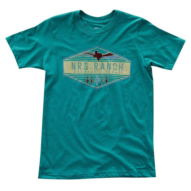 NRS NRS Ranch Icon Youth Lagoon Tee