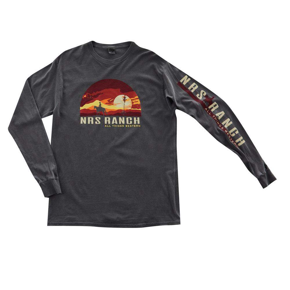NRS NRS Ranch Cowboy Black Long Sleeve Tee Shirt