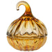 Creative Co-Op Glass Pumpkin Iridescent Jar