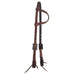 Smarty Synergy 5/8 Single Ear Headstall with Silver Smarty Buckles