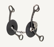 Nellie Miller Fan Concho Twisted Wire Gag Bit