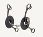 Nellie Miller Fan Concho Twisted Wire Gag Bit