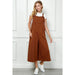 See And Be Seen Women's Textured Cropped Overall Pants