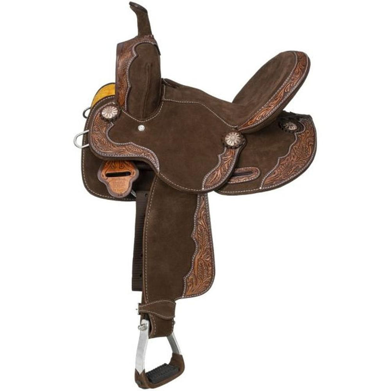 Royal King Youth Laramie Barrel Saddle