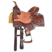 Silver Royal Youth Autry Barrel Saddle