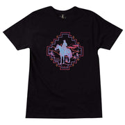 Women's Electric Cowgirl Black Tee