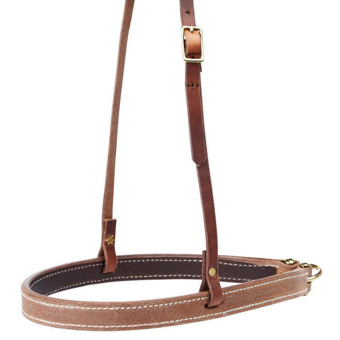1 Inch Roughout Harness Leather Noseband