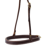 1 Inch Dark Skirting Leather Noseband