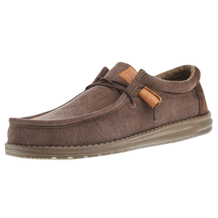 Men's Wally Corduroy Chocolate Casual Shoe