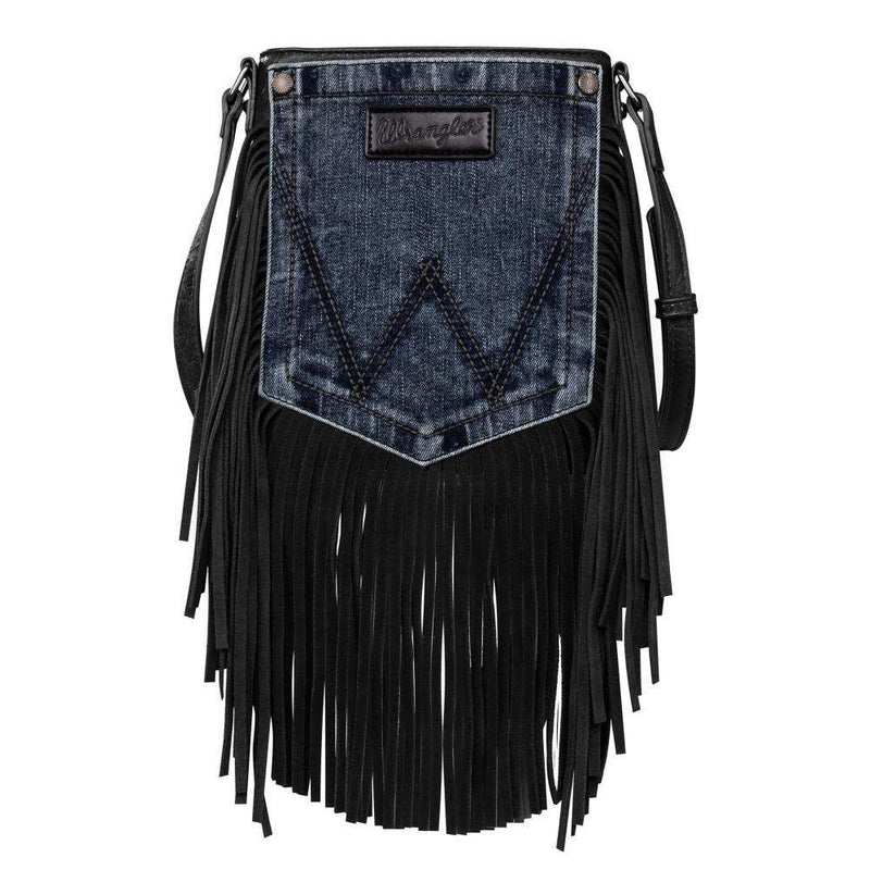 Montana West Wrangler Back Pocket Fringe Crossbody