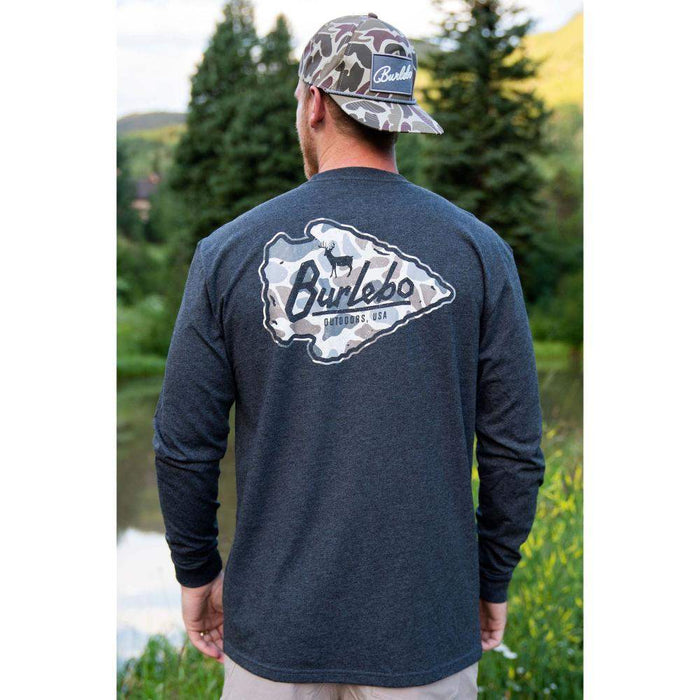 Burlebo Men's Deer Camo Arrowhead Tee