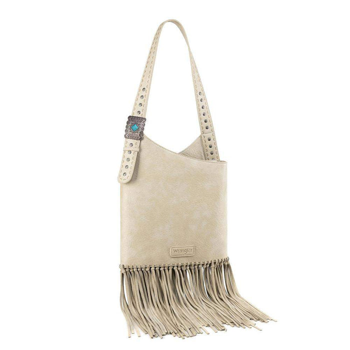 Wrangler Turquoise Stone Concho Fringe Purse