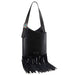 Montana West Wrangler Turquoise Stone Concho Fringe Handbag