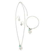 Three Piece Cactus Jewelry Set