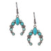 Silver Strike Squash Blossom Earrings