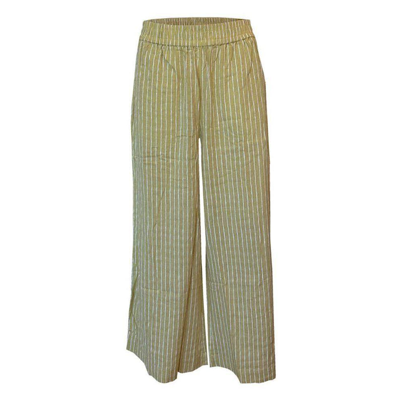 True Blue Women's Khaki Crinkle Cut Pants