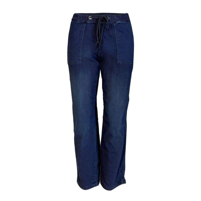 True Blue Women's Drawstring Waist Jean