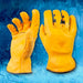 Fleece Lined Water Resistant Cowhide Work Gloves