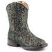 Roper Footwear Toddlers Black Glitter Galore Western Boot