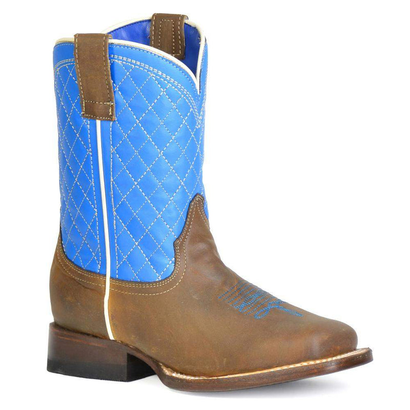 Roper Footwear Little Kids Crisscross Blue 8 In Top Boot