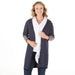 True Blue Women's Navy Nautical Cardigan