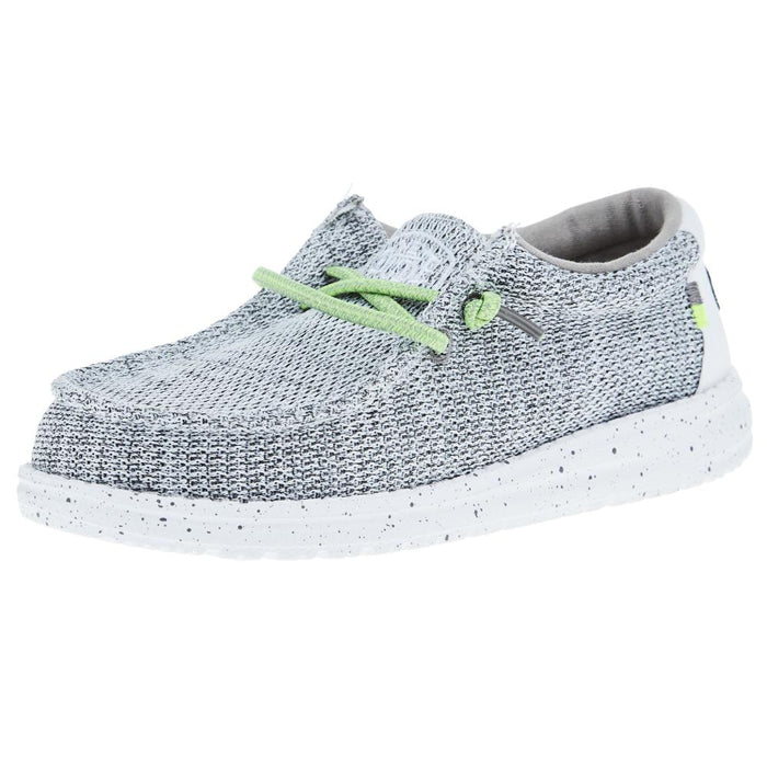 Youth Wally Sox Stone White Casual Shoe