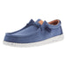Men's Wally Navy Wash Canvas Casual Shoe