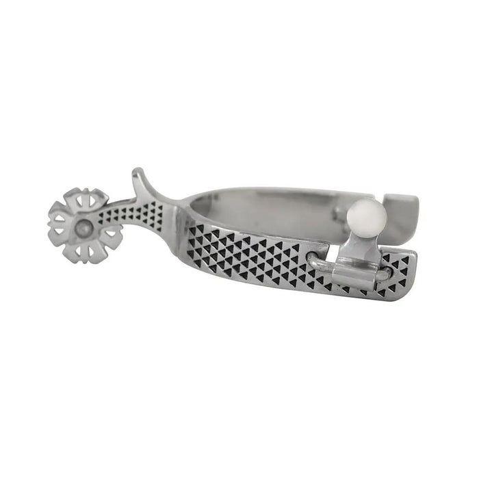 Black Rasp Ladies 3/4 Inch Spurs