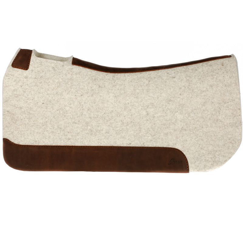 5 Star Equine Products Supplies Inc. 5 The Rancher 1 1/8 Inch Full Skirt Felt Saddle Pad