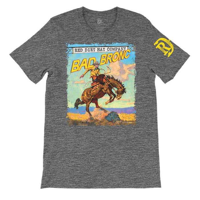 Red Dirt Hat Company Bad Bronc Painted Sky Tee