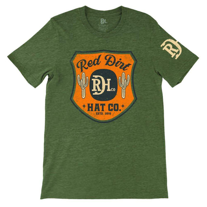 Red Dirt Hat Company Men's Buffalo Badge Tee