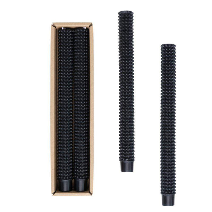 Creative Co-Op Unscented Hobnail Taper Candles