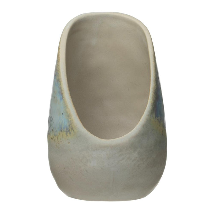 Stoneware Spoon Rest with Glaze