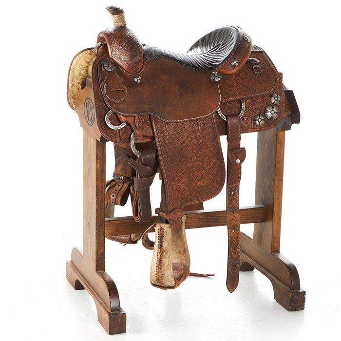 NRS Used 14in Allens Saddlery Calf Roper