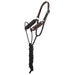 Shotgun Rope Nose Black Muletape Halter with 8ft attached lead