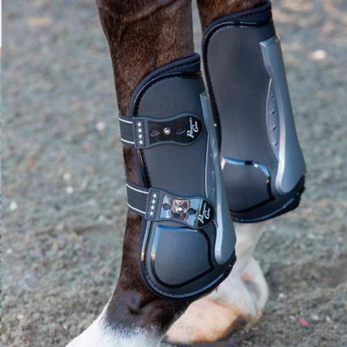Open Front Splint Boots with TPU Fasteners