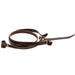 Leather Bosal Hanger with Rolled Knots