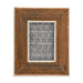 Creative Co-Op Hand-Carved Photo Frame with Bone Border