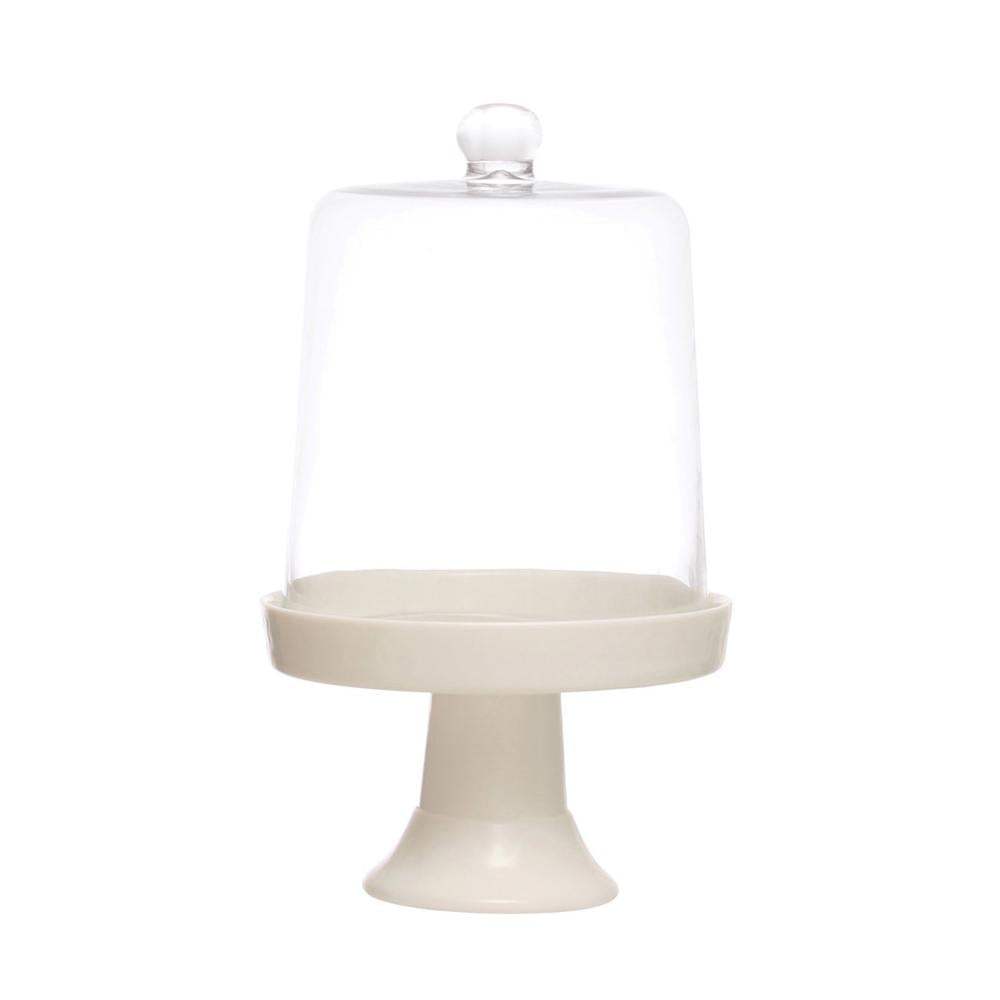 Creative Co-Op Glas-Haus Mit Deckel – 1,3 L, Transparent, Deko Und Aufbewahrung