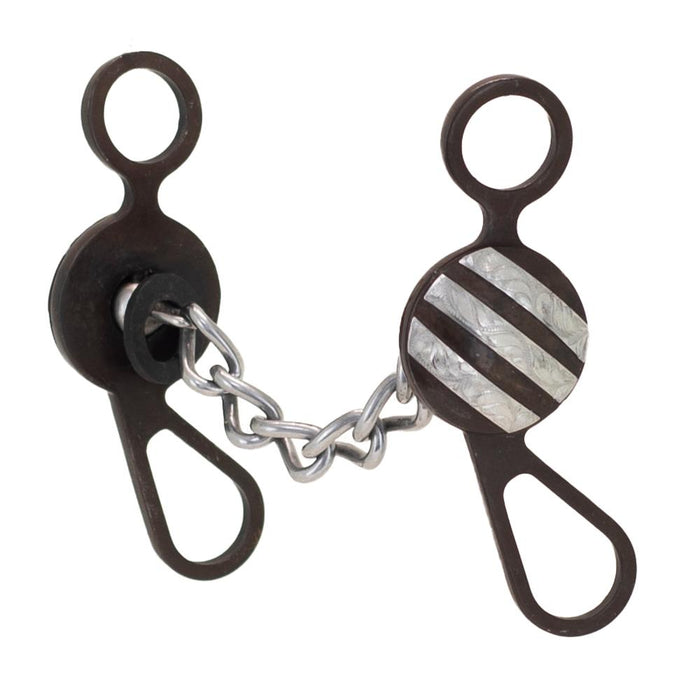Tyler Magnus Chain Concho Short Shank Bit
